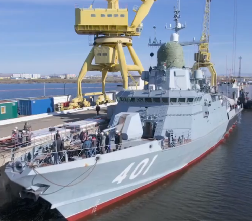 Малый ракетный корабль «Удомля» проекта 22800 конструкторского бюро ОСК «Алмаз» отправился во Владивосток для прохождения испытаний