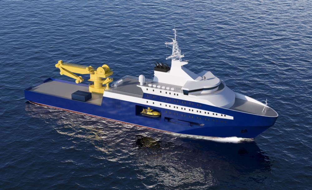 ОСК представила перспективное судно для локализации опасных объектов на морском дне