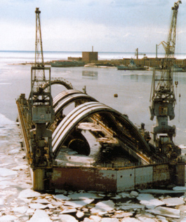 Спуско-ремонтный плавучий док проекта 2121 «Сухона»